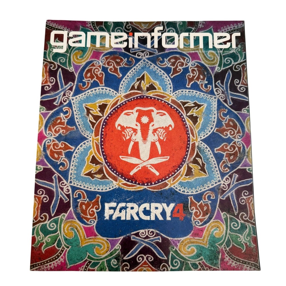 Game Informer Magazine Issue #255 July 2014 Far Cry 4 Collectible Gaming Mag